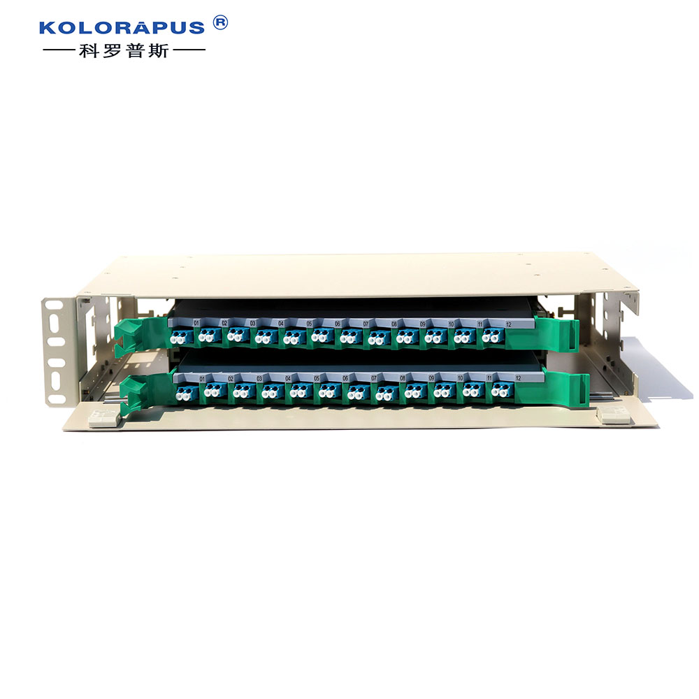 19 inch 72-port FC ODF fiber optic distribution box 
