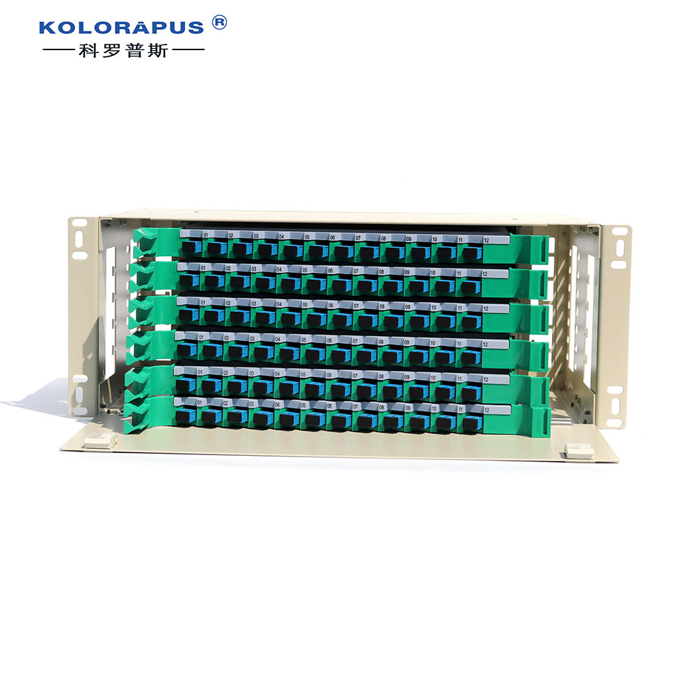19 inch 72-port SC ODF fiber optic distribution box 
