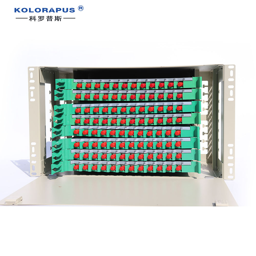 19 inch 96-port FC ODF fiber optic distribution box 